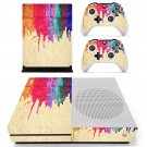 Paint Texture decal skin for Xbox one S Console & Controllers