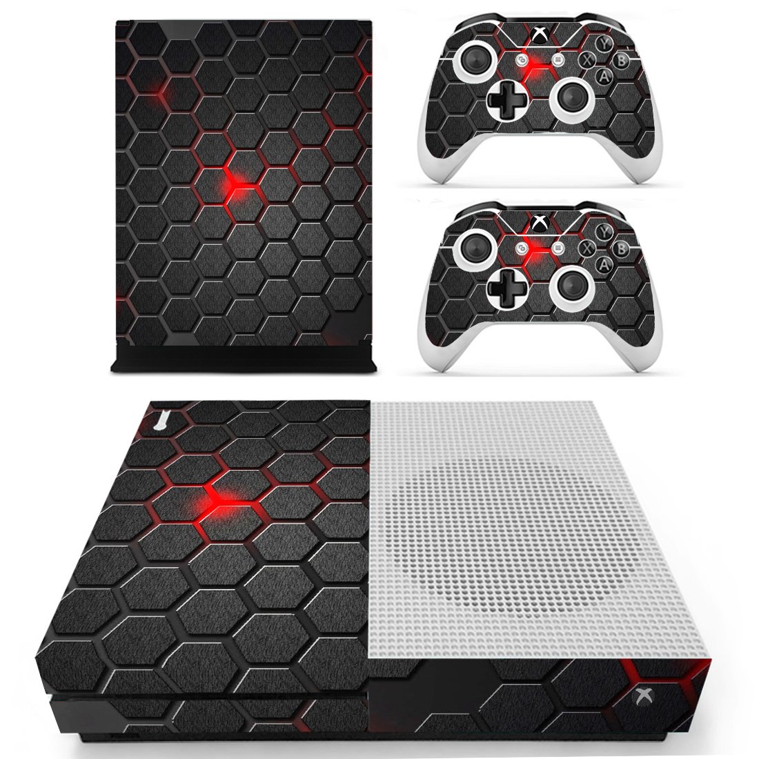 Geometric Texture decal skin for Xbox one S Console & Controllers