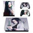 Demon Slayer decal skin for Xbox one X Console & Controllers