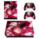 Demon Slayer decal skin for Xbox one X Console & Controllers