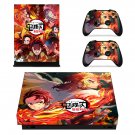 Demon Slayer decal skin for Xbox one X Console & Controllers