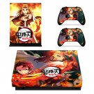Demon Slayer decal skin for Xbox one X Console & Controllers