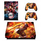 Demon Slayer decal skin for Xbox one X Console & Controllers