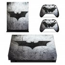 Batman decal skin for Xbox one X Console & Controllers