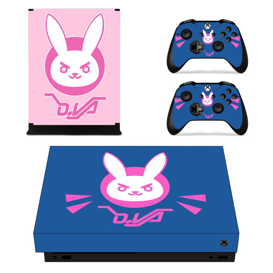 Overwatch decal skin for Xbox one X Console & Controllers