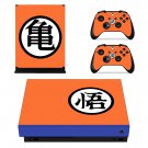 Dragon Ball decal skin for Xbox one X Console & Controllers