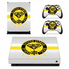 Maccabi Netanya FC decal skin for Xbox one X Console & Controllers