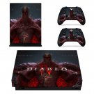 Diablo 4 decal skin for Xbox one X Console & Controllers