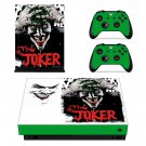 Joker decal skin for Xbox one X Console & Controllers
