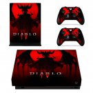 Diablo 4 decal skin for Xbox one X Console & Controllers