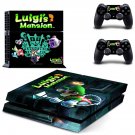 Luigi's Mansion 3 decal skin for PlayStation 4 Console & Controllers
