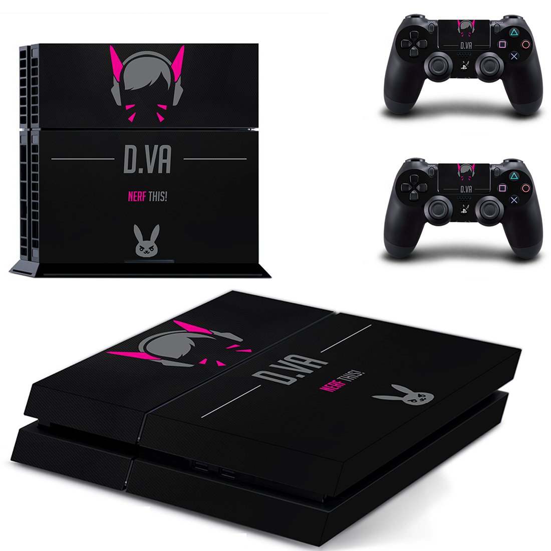 Overwatch decal skin for PlayStation 4 Console & Controllers