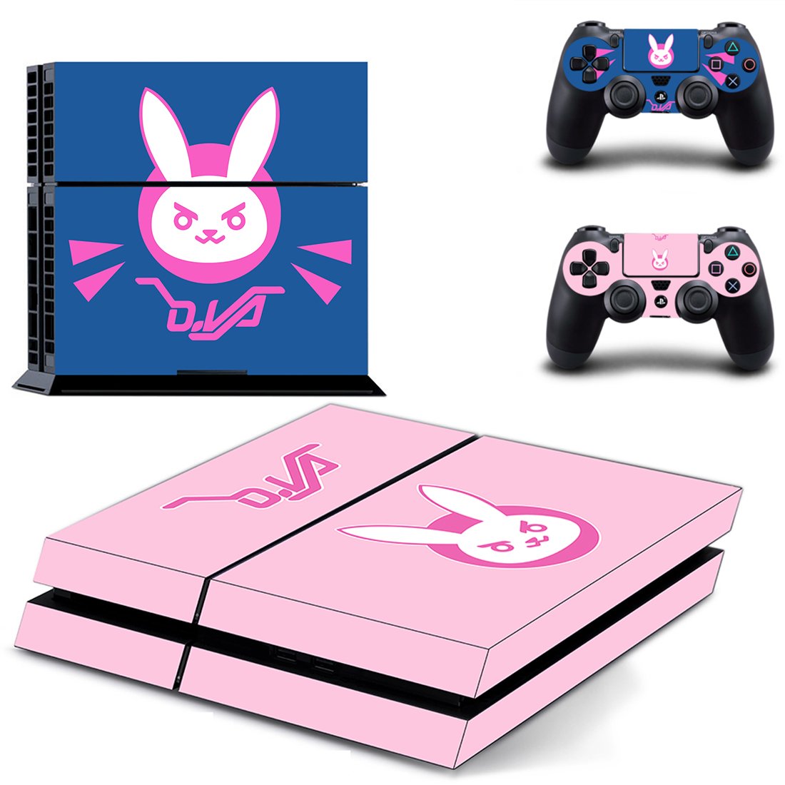 Overwatch decal skin for PlayStation 4 Console & Controllers