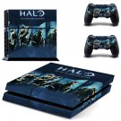 Halo` decal skin for PlayStation 4 Console & Controllers