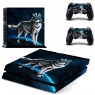 Wolf decal skin for PlayStation 4 Console & Controllers