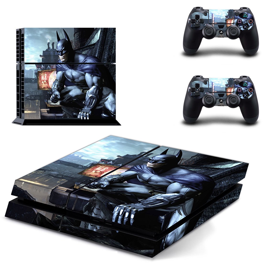 Batman decal skin for PlayStation 4 Console & Controllers
