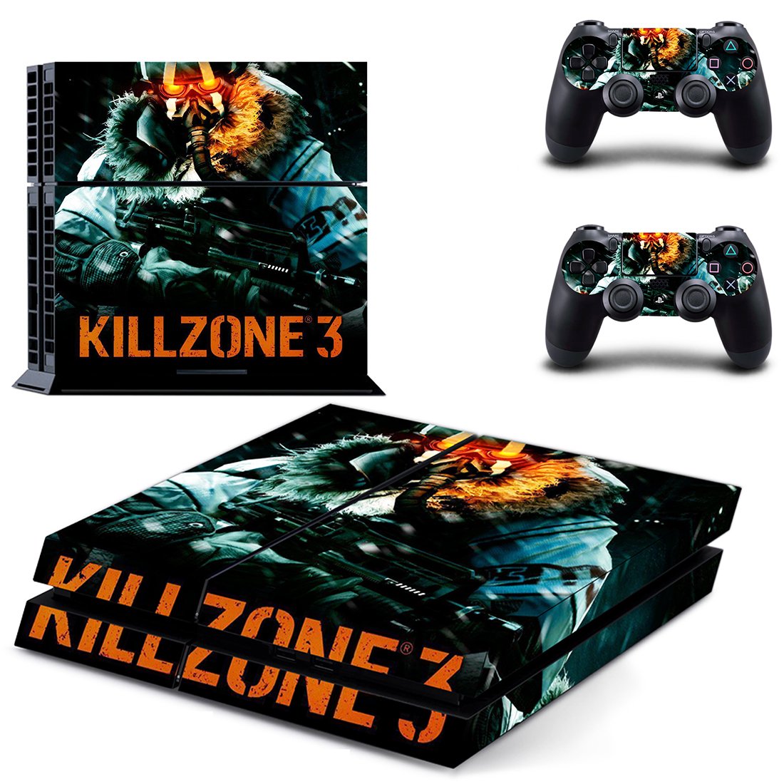 Killzone 3 decal skin for PlayStation 4 Console & Controllers