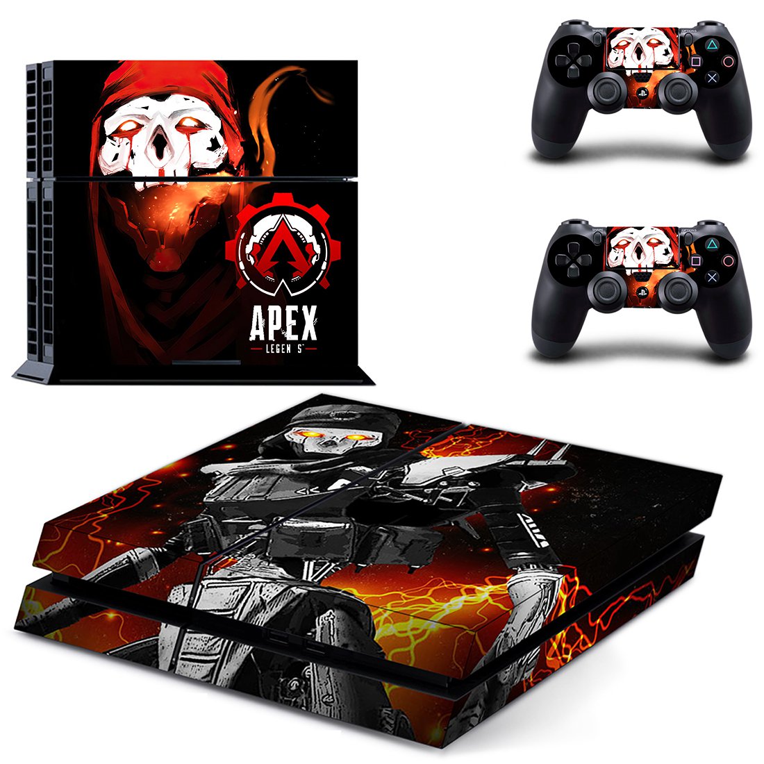 Apex Legends decal skin for PlayStation 4 Console & Controllers