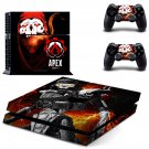 Apex Legends decal skin for PlayStation 4 Console & Controllers