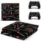 Bullet Texture decal skin for PlayStation 4 Console & Controllers