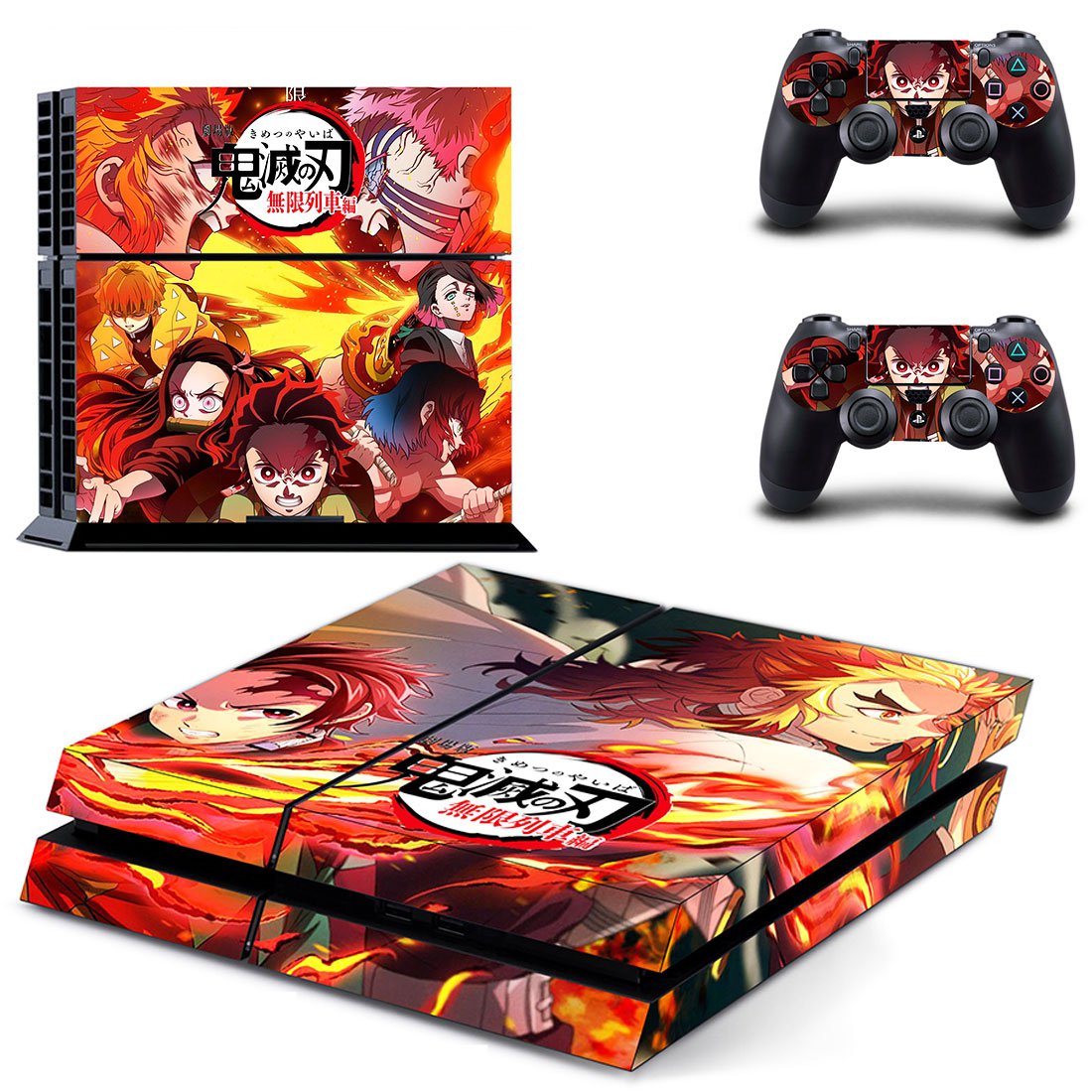 Demon Slayer decal skin for PlayStation 4 Console & Controllers