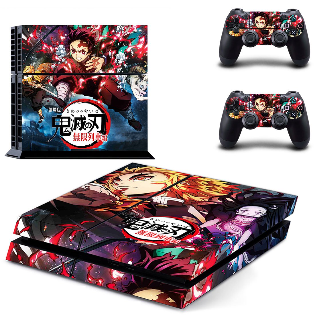 Demon Slayer decal skin for PlayStation 4 Console & Controllers