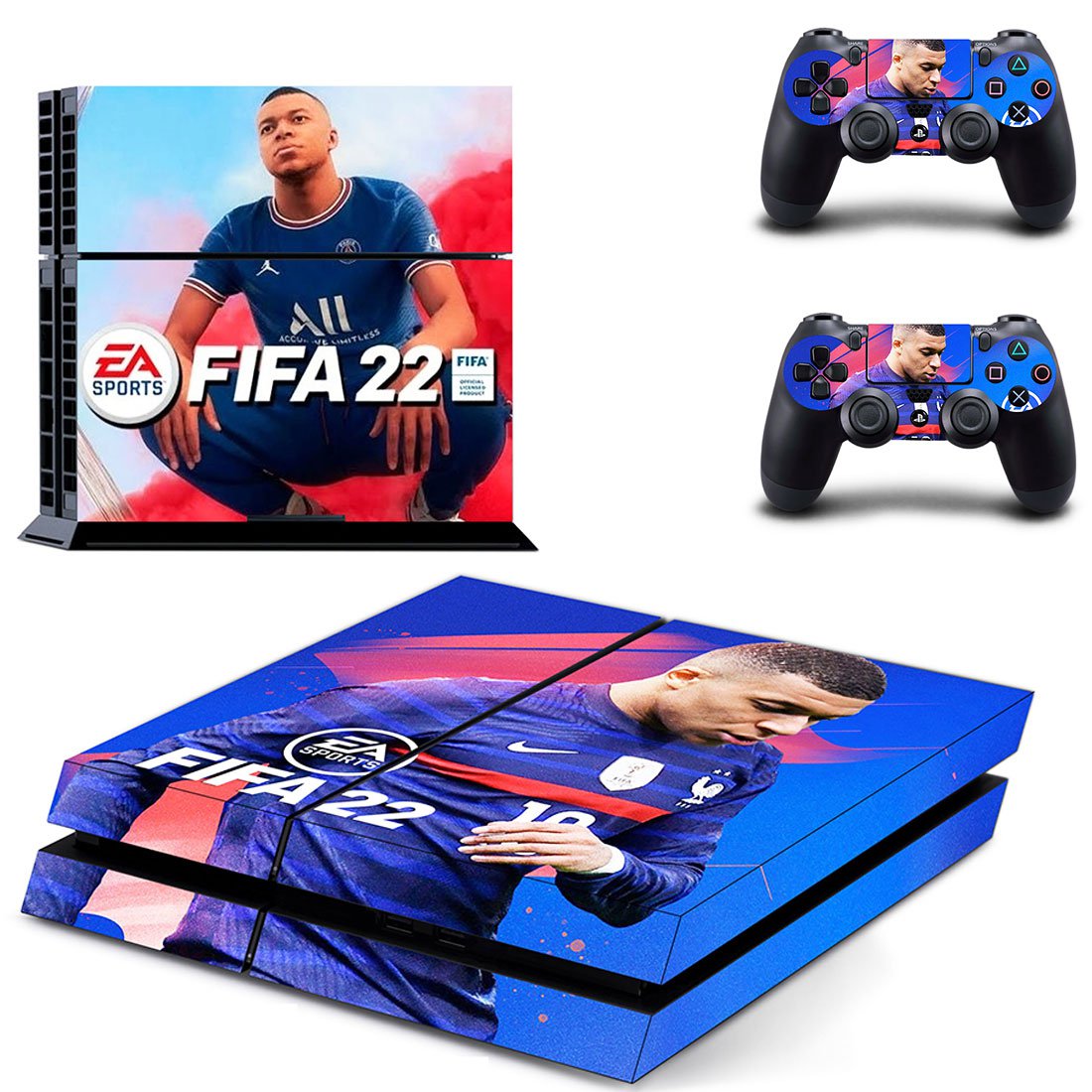 FIFA 22 decal skin for PlayStation 4 Console & Controllers