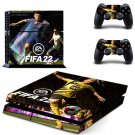 FIFA 22 decal skin for PlayStation 4 Console & Controllers