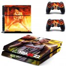 NBA 2K22 decal skin for PlayStation 4 Console & Controllers