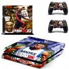 NBA 2K22 decal skin for PlayStation 4 Console & Controllers