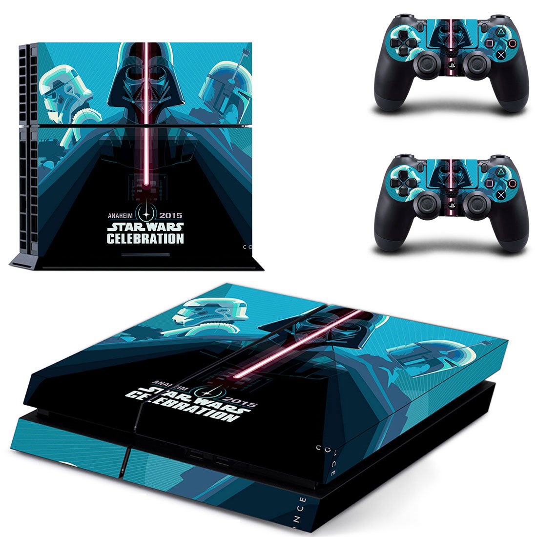 Star Wars Darth Vader decal skin for PlayStation 4 Console & Controllers