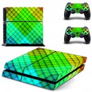 Color Textue decal skin for PlayStation 4 Console & Controllers