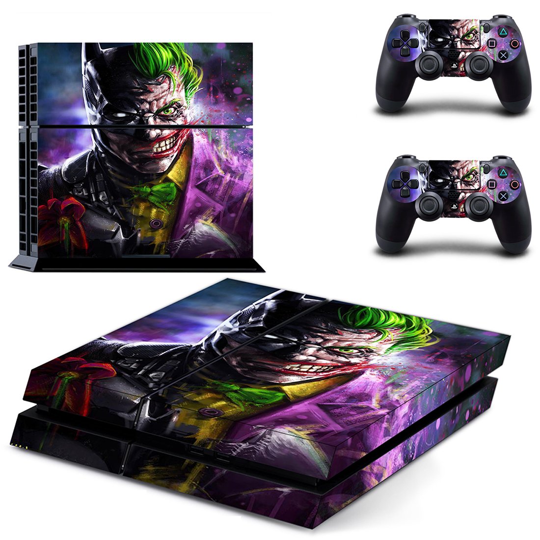 Joker decal skin for PlayStation 4 Console & Controllers