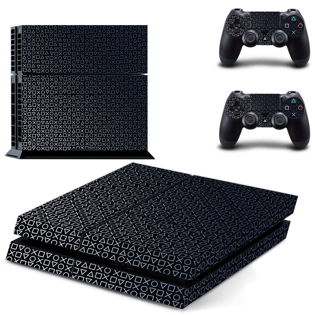 Joystick Texture decal skin for PlayStation 4 Console & Controllers