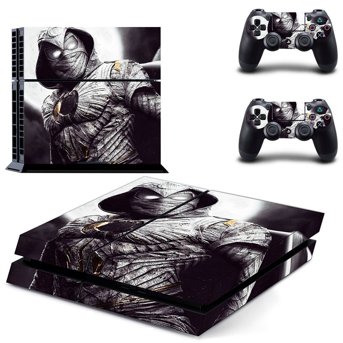 Moon Knight decal skin for PlayStation 4 Console & Controllers