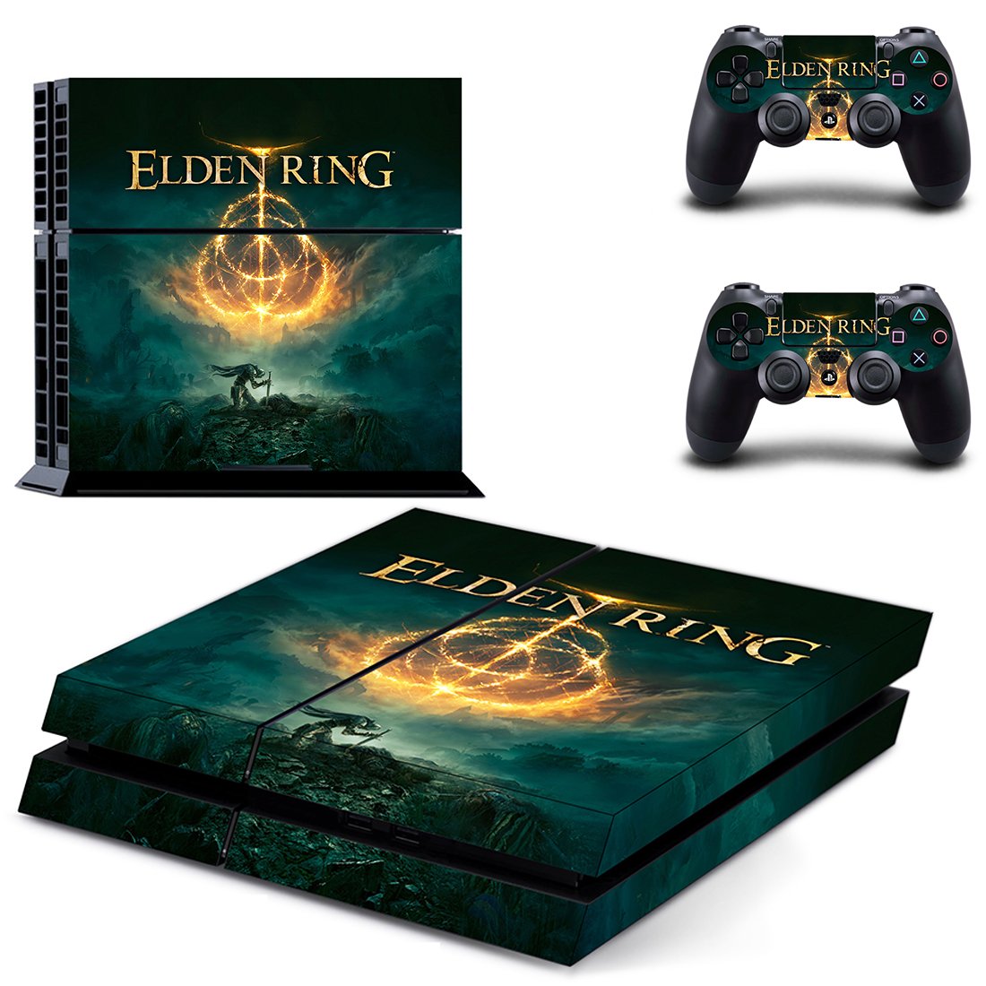 Elden Ring decal skin for PlayStation 4 Console & Controllers