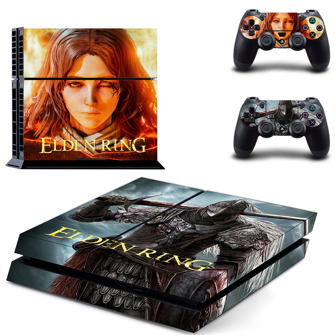 Elden Ring decal skin for PlayStation 4 Console & Controllers
