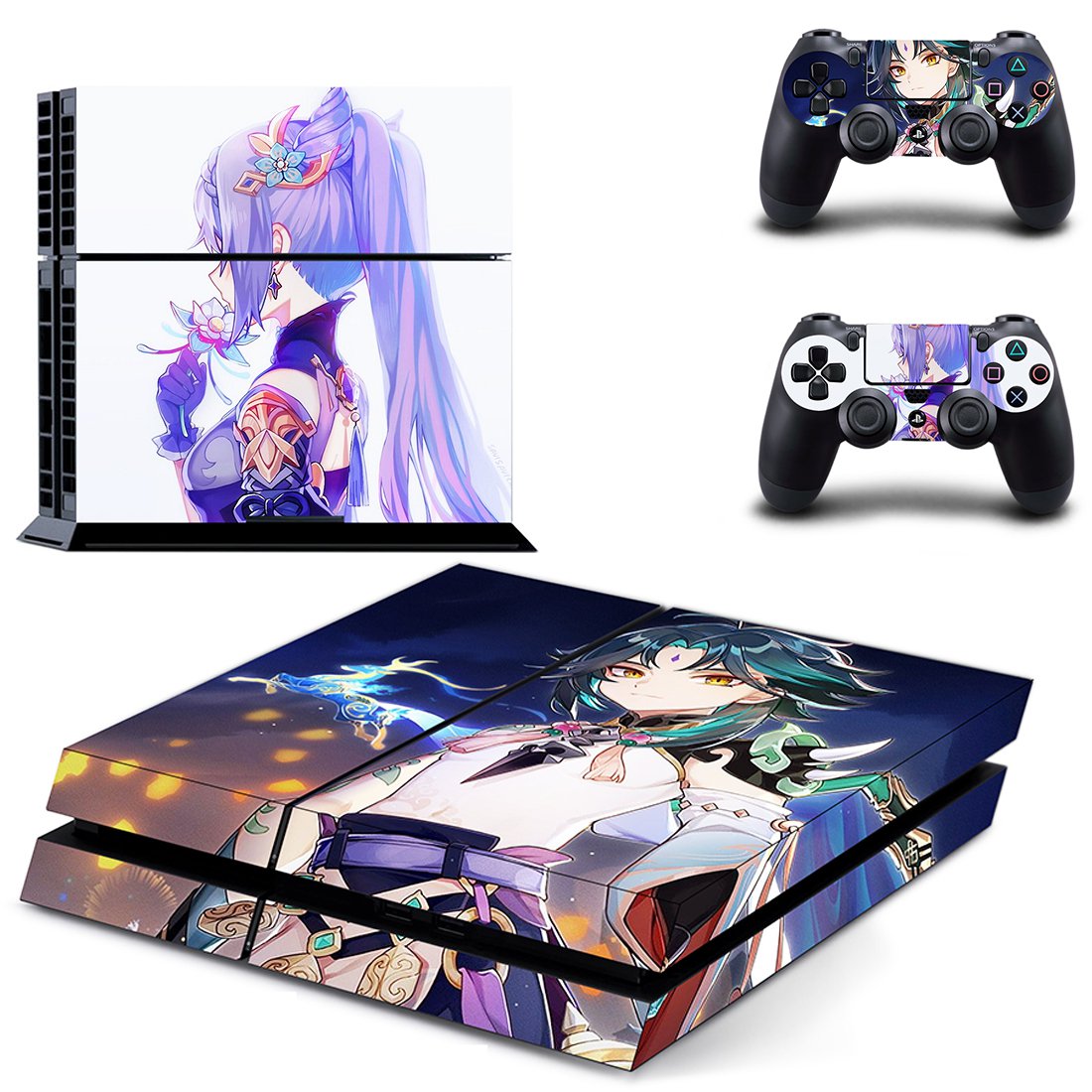Genshin decal skin for PlayStation 4 Console & Controllers