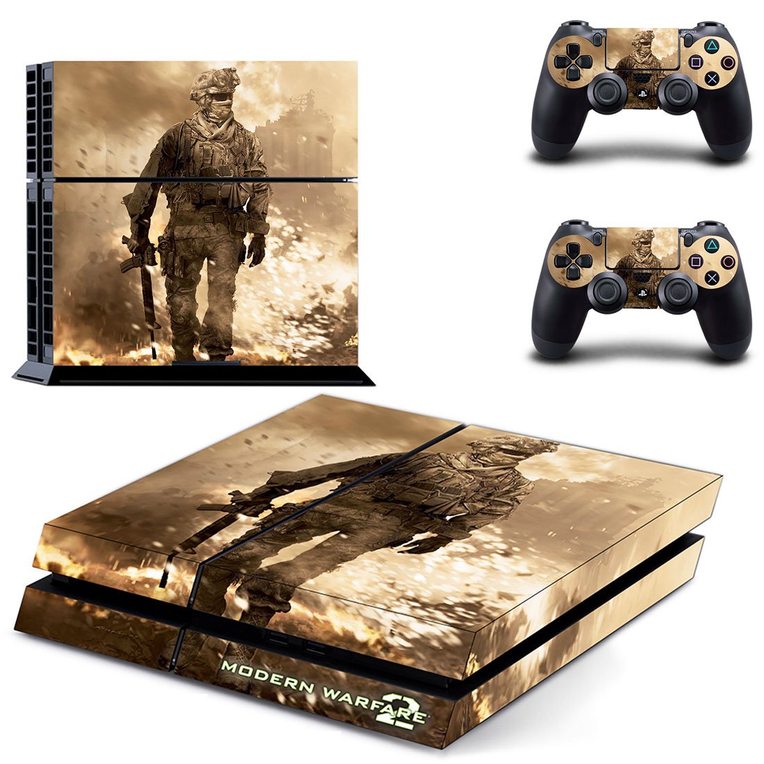 Modern Warfare 2 decal skin for PlayStation 4 Console & Controllers