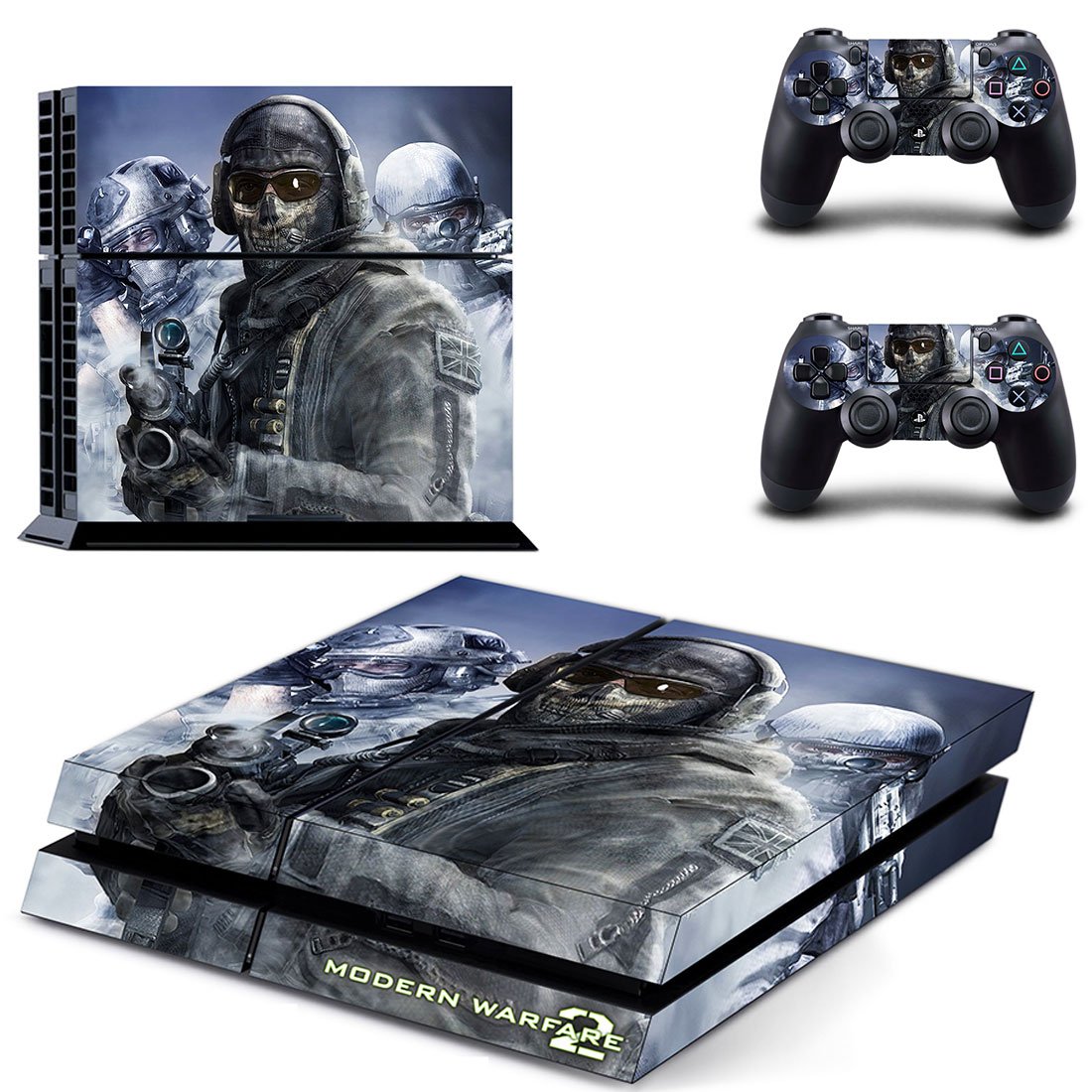 Modern Warfare 2 decal skin for PlayStation 4 Console & Controllers