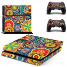 Color Mandala decal skin for PlayStation 4 Console & Controllers