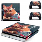 Stray decal skin for PlayStation 4 Console & Controllers