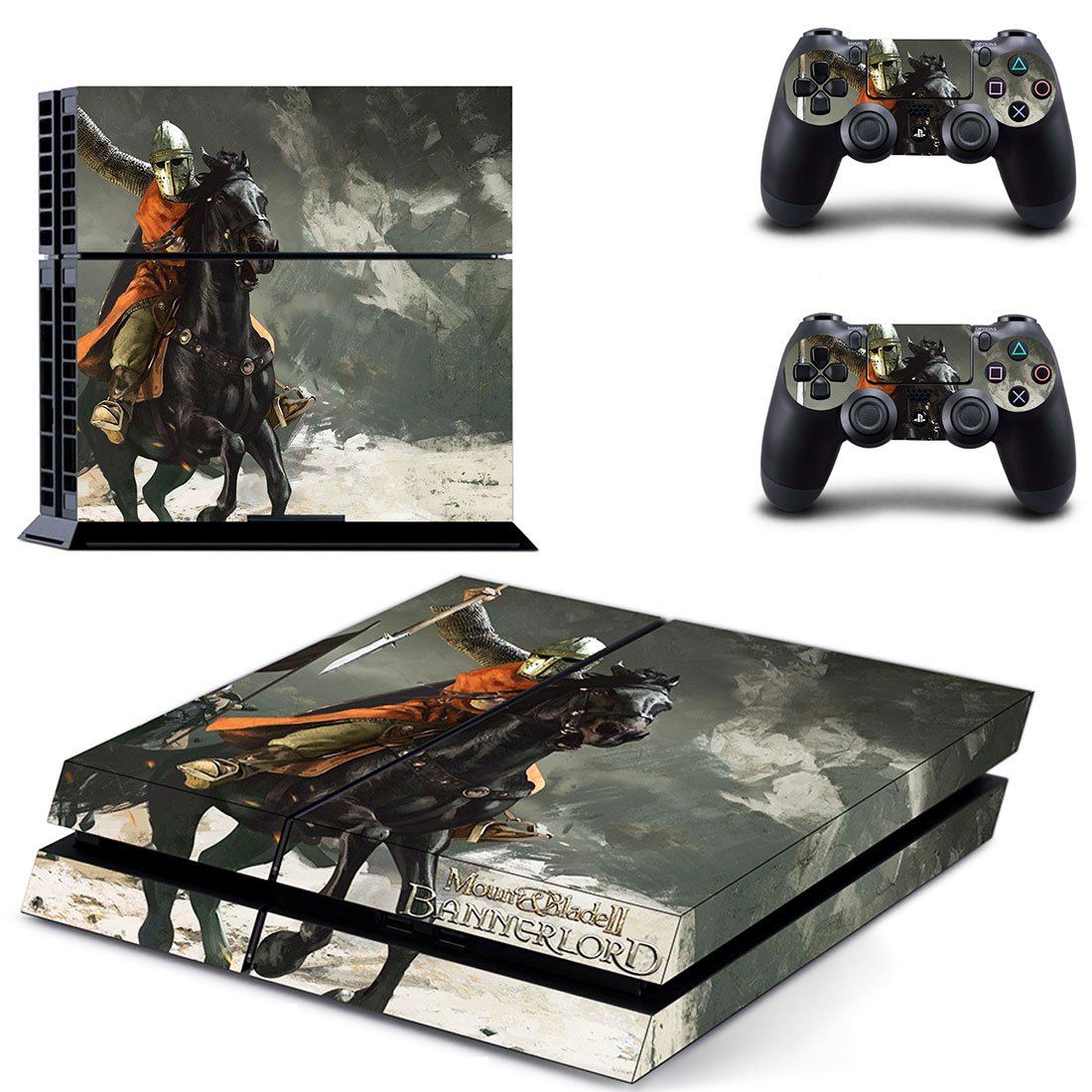 Mount and Blade 2 decal skin for PlayStation 4 Console & Controllers