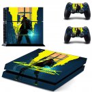 Cyberpunk Edgerunners decal skin for PlayStation 4 Console & Controllers
