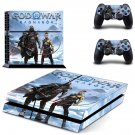 God of War Ragnarok decal skin for PlayStation 4 Console & Controllers