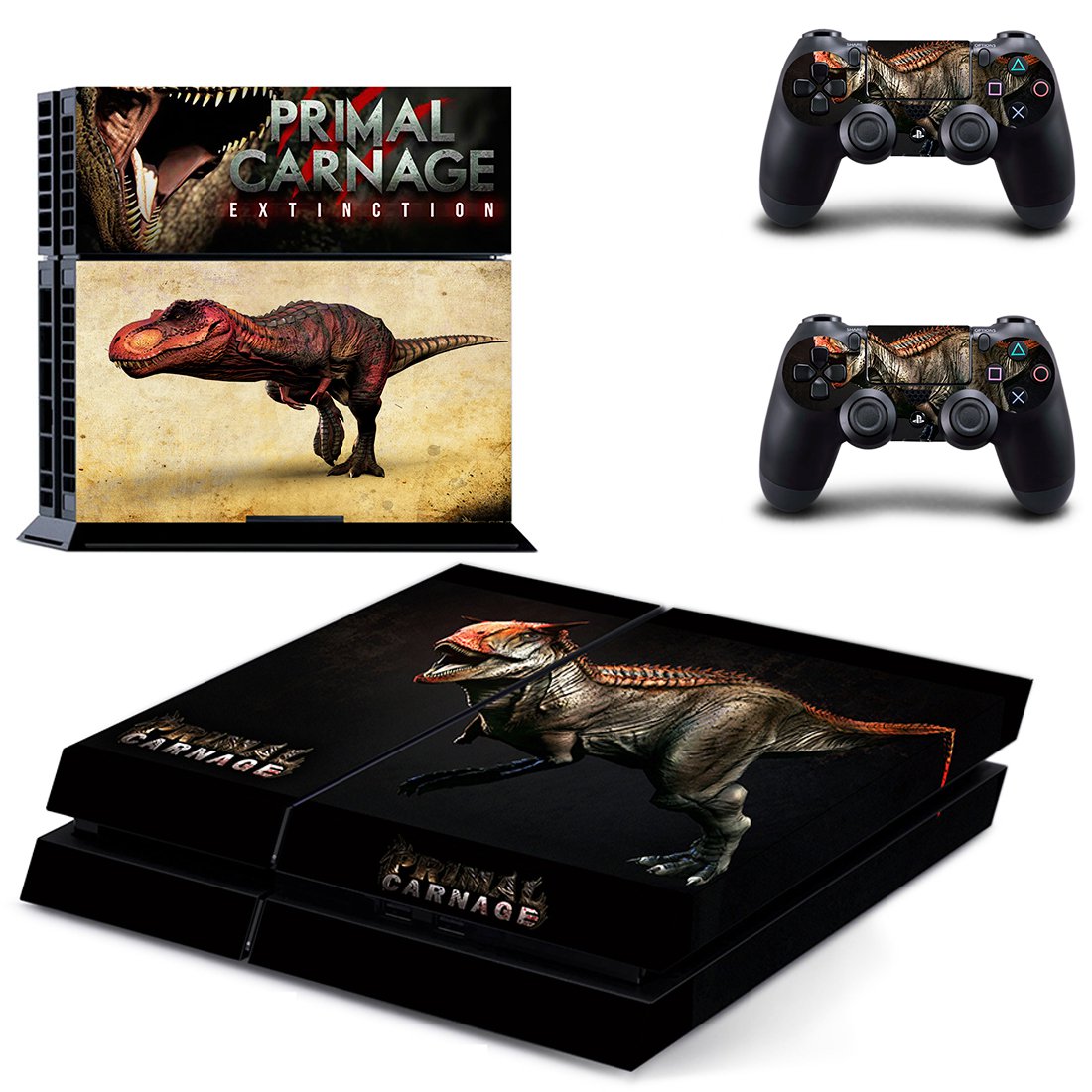 Primal Killing Extinction decal skin for PlayStation 4 Console & Controllers