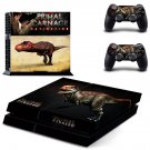 Primal Killing Extinction decal skin for PlayStation 4 Console & Controllers