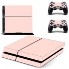 Solid Color decal skin for PlayStation 4 Console & Controllers