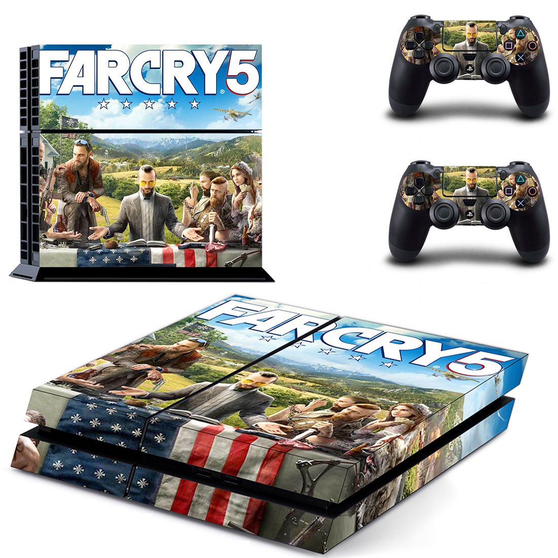 Far Cry 5 decal skin for PlayStation 4 Console & Controllers