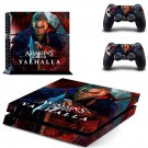 Assassin's Creed Valhalla decal skin for PlayStation 4 Console & Controllers